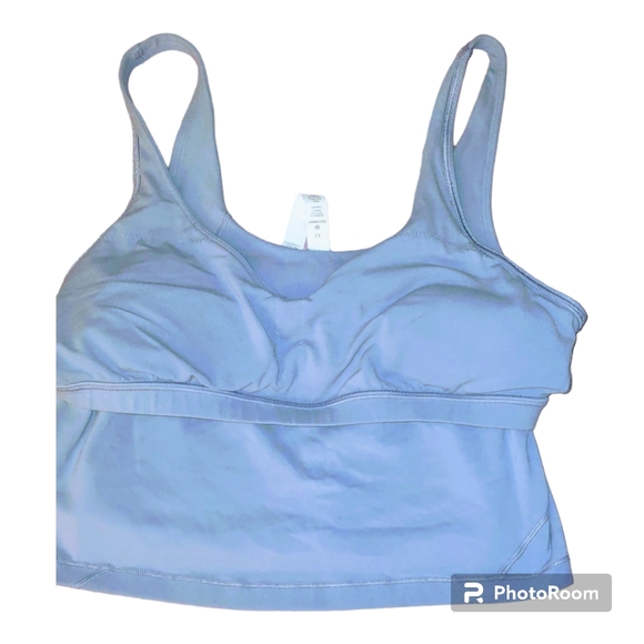 Lululemon Align Cropped Tank Top Pastel Blue - Picture 5 of 5